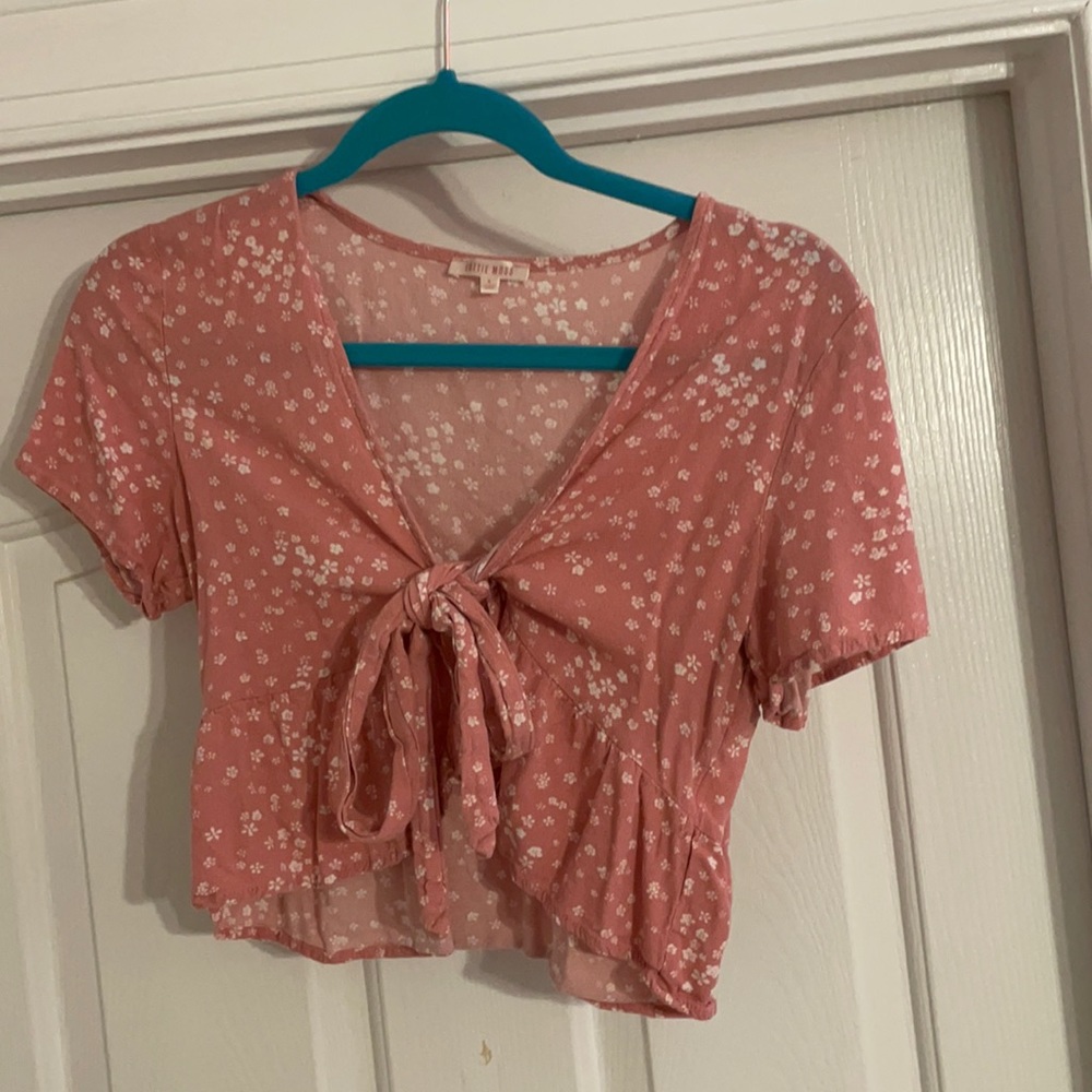 pac sun pink shirt